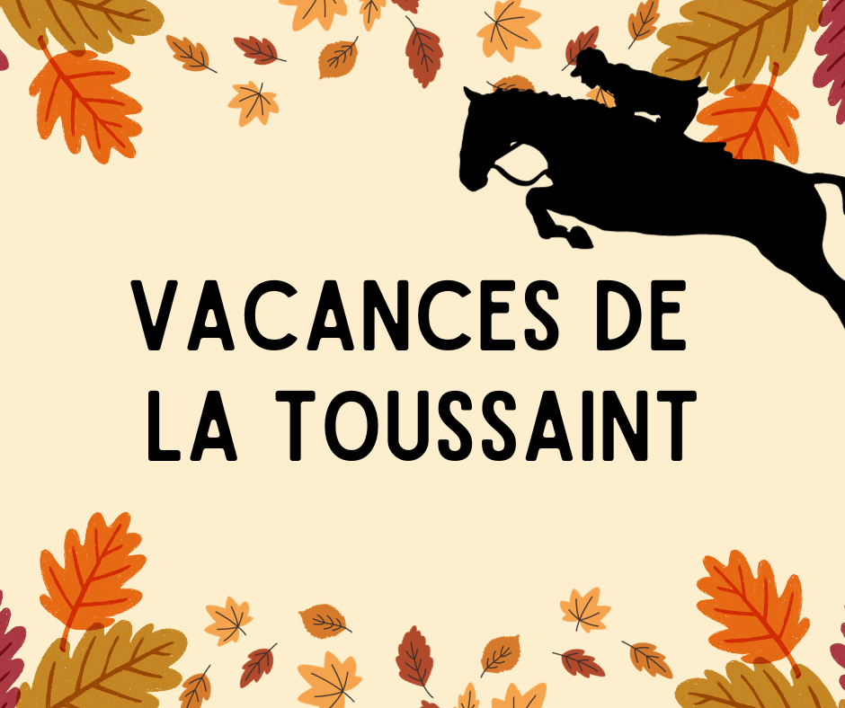 CentreEquestre-Programme vacances Toussaint