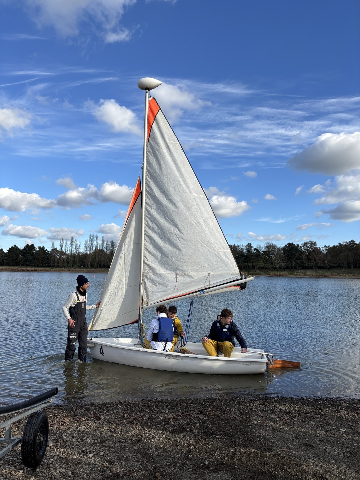 option sport lycée des établières - voile