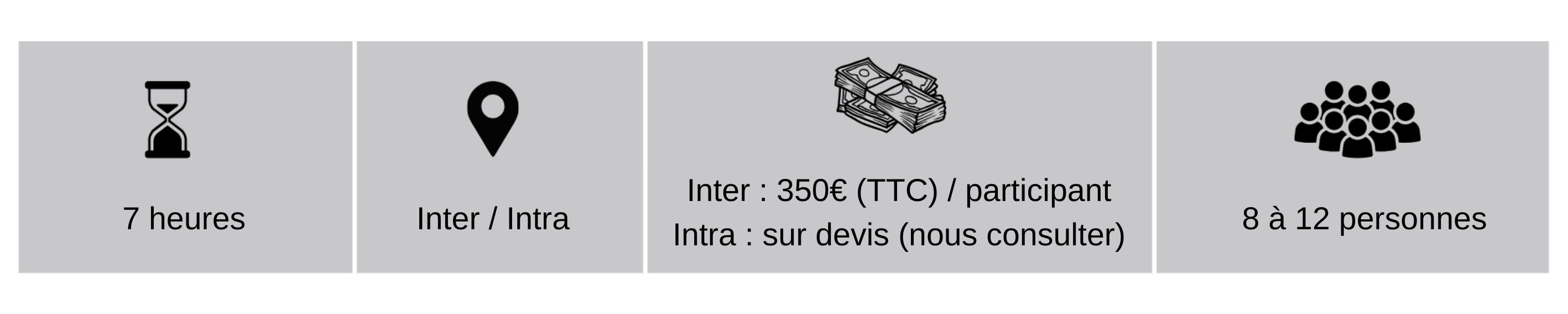 Tarifs formation courte Les Herbiers 1